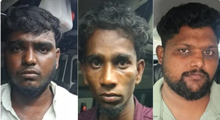 திருத்துறைப்பூண்டியில் கை துப்பாக்கியுடன் வந்த 7 பேர் கைது - இரண்டு கார்கள் பறிமுதல்