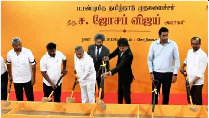 சென்னைக்கு ரூ. 3,108 கோடியில் குடிநீர் திட்டம் - முதலமைச்சர் விஜய் அடிக்கல்