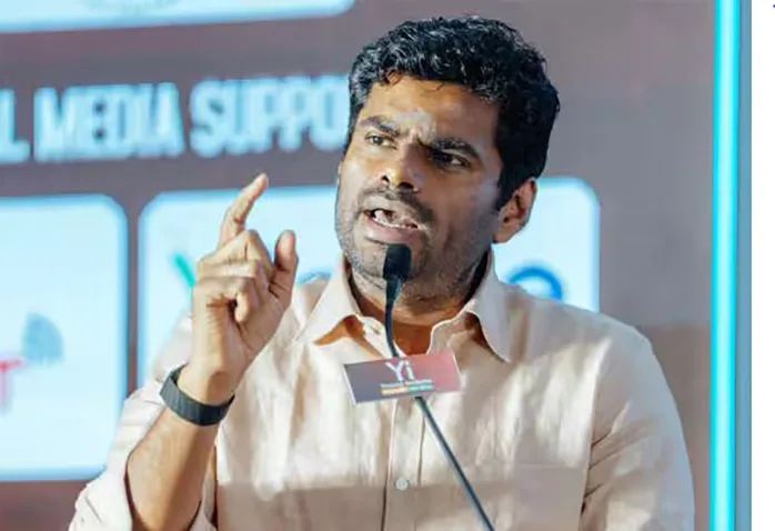 மின்சார சேமிப்புக் கட்டமைப்பு இல்லை: அண்ணாமலை குற்றச்சாட்டு