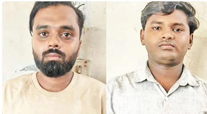வங்கி மேலாளரை கடத்தி ரூ. 7 லட்சம் பறித்த இருவர் கைது