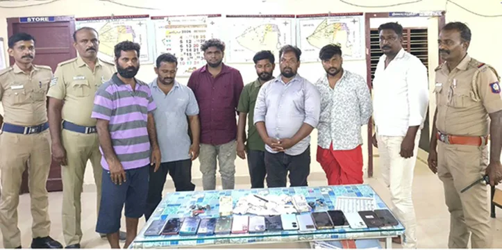 தூத்துக்குடியில் தடை செய்யப்பட்ட லாட்டரி விற்பனை – 7 பேர் கைது