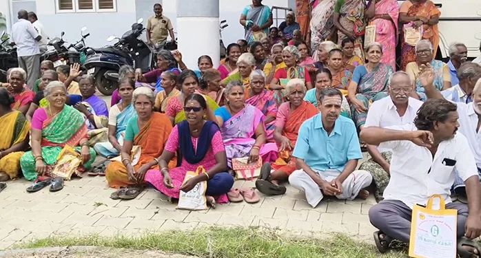 சங்கரன்கோவிலில் பட்டா கேட்டு பொதுமக்கள் முற்றுகை