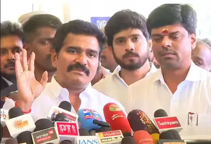 ஸ்டாலின் பேச்சு குறித்து தேர்தல் ஆணையத்தில் புகார் தருவோம் - அமைச்சர் நிர்மல்குமார் கண்டனம்